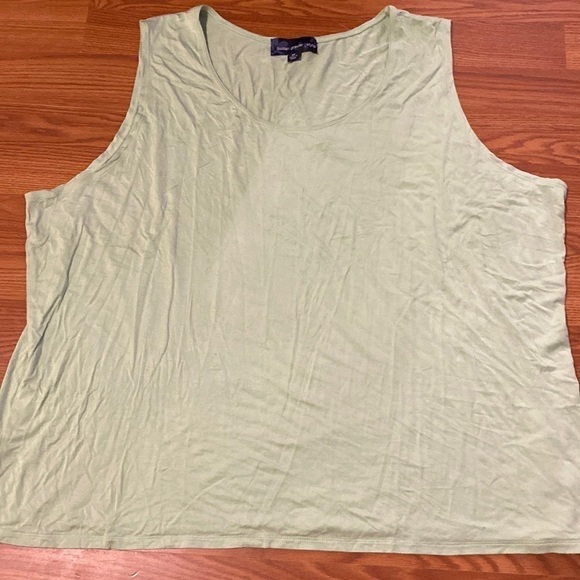 Susan Graver Sleeveless Blouse size 3X (CM) - Picture 1 of 4